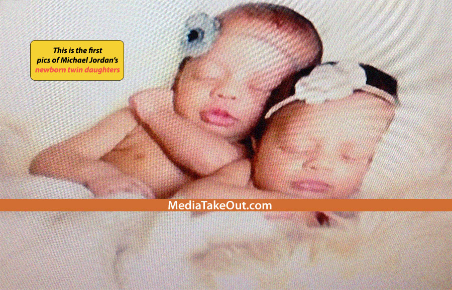 Meet Michael Jordan's New Twin Daughters