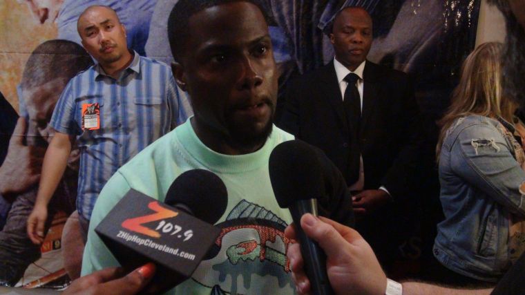 Kevin Hart Premires #ThinkLikeAManToo In Cleveland [Photos]