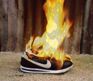 burning-sneakers