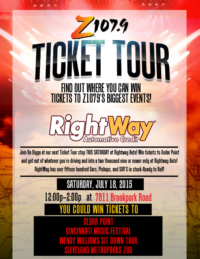 Ticket Tour - RIght Way Auto 7/17