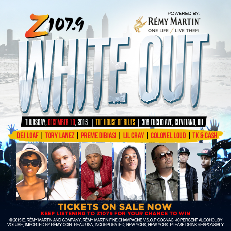 Z1079 White Out -SOLD OUT- Z 107.9