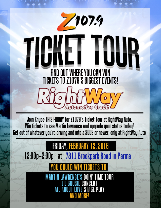 Updated Ticket Tour Graphics