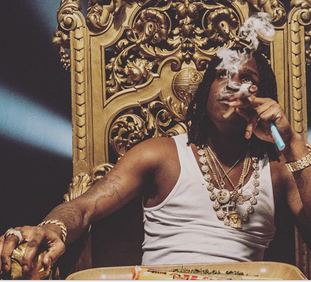 Who has chief keef influenced image