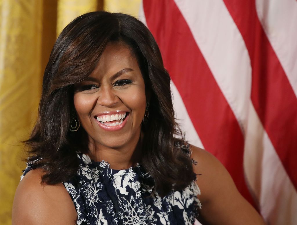 First Lady Michelle Obama Holds Event At White House With College-Bound Students