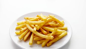 A plate of chips