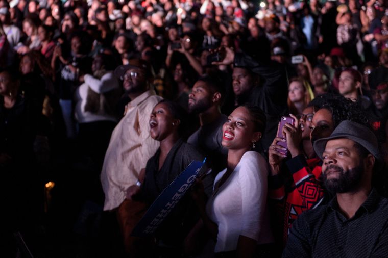 Jay Z & Beyonce hit the stage at CSU for ‘Get Out The Vote’ [Photos]