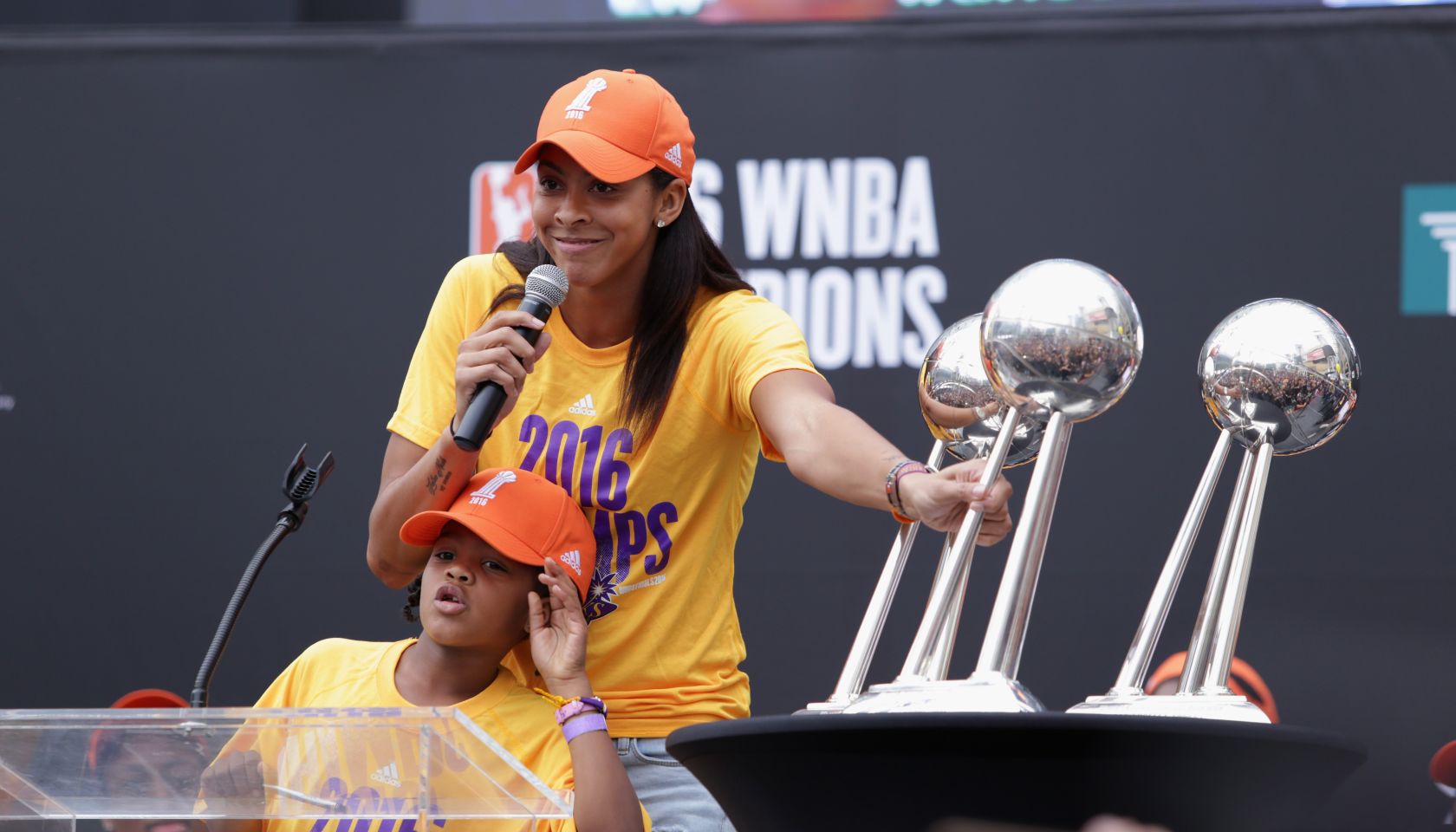 LA Sparks 2016 WNBA Championship Celebration