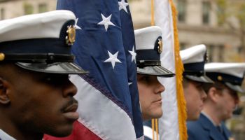 Veteran's Day parade in New York City
