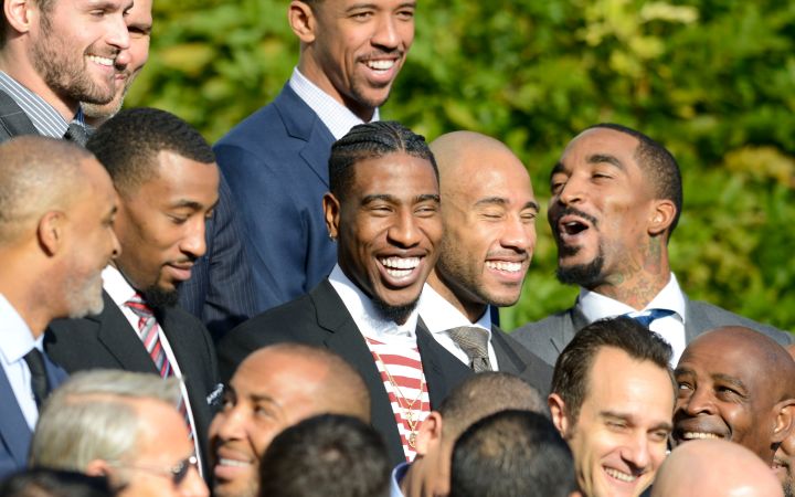 2016 NBA Champions Cleveland Cavaliers Visit The White House