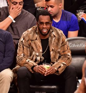 Celebrities Attend New York Knicks Vs. Brooklyn Nets