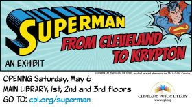 Superman Cleveland Public Library