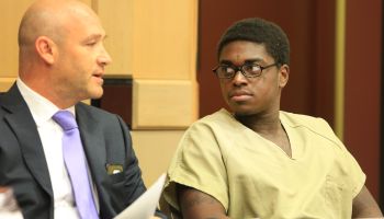 Rapper Kodak Black at sentencing