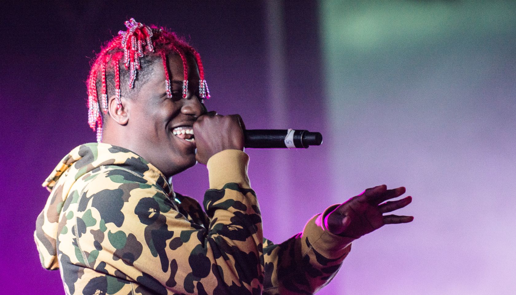 Lil Yachty (Miles Parks McCollum) performs at Broccoli City Festival on Saturday.