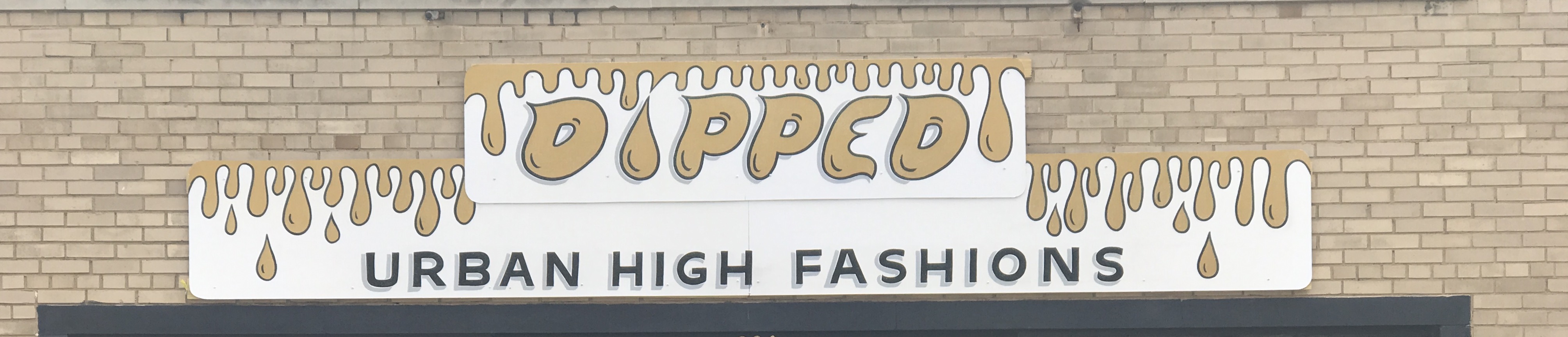 Dipped Urban High Fashion