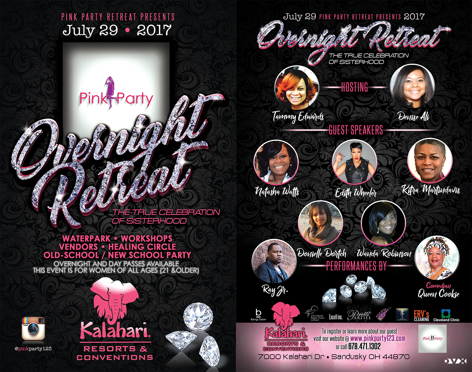 Pink Party Overnight Retreat