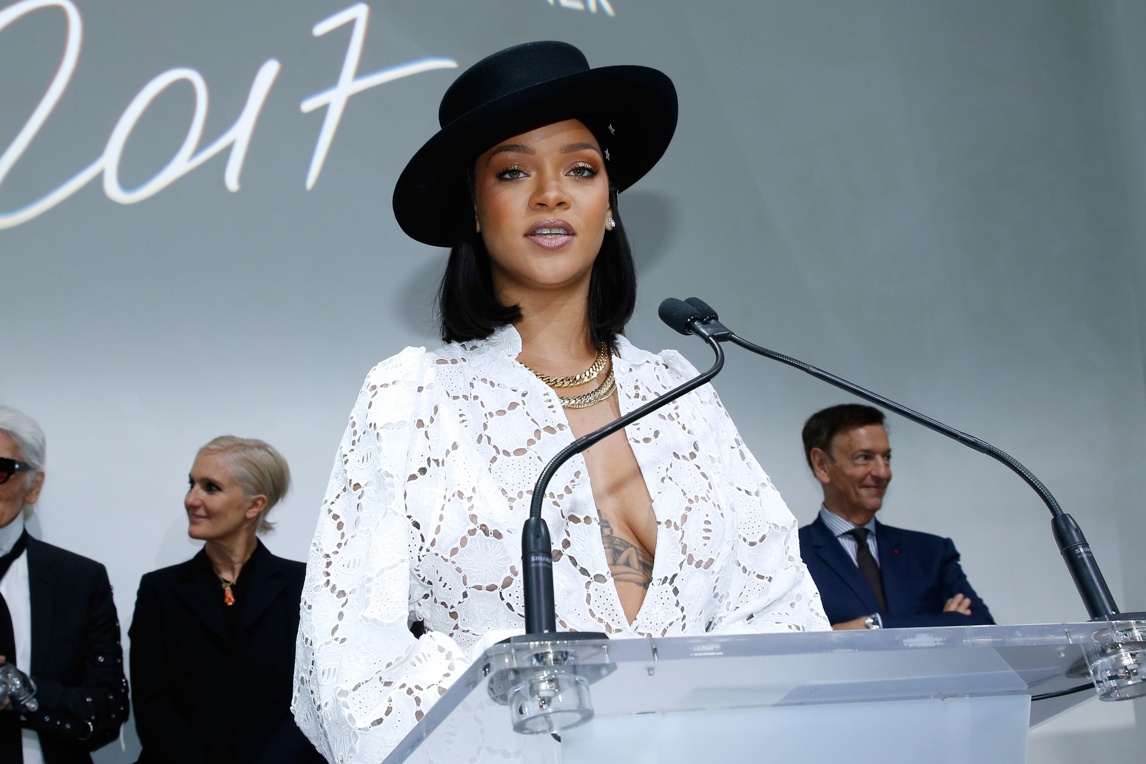 'Young Fashion Designer' : LVMH Prize 2017 Edition At Louis Vuitton Foundation In Paris