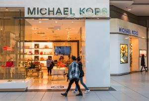 MIchael Kors store in Eaton Center. The brand is an American...