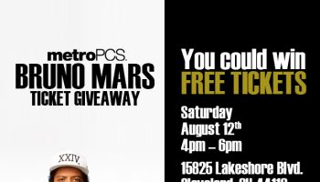 Bruno Mars MetroPCS Ticket Giveaway