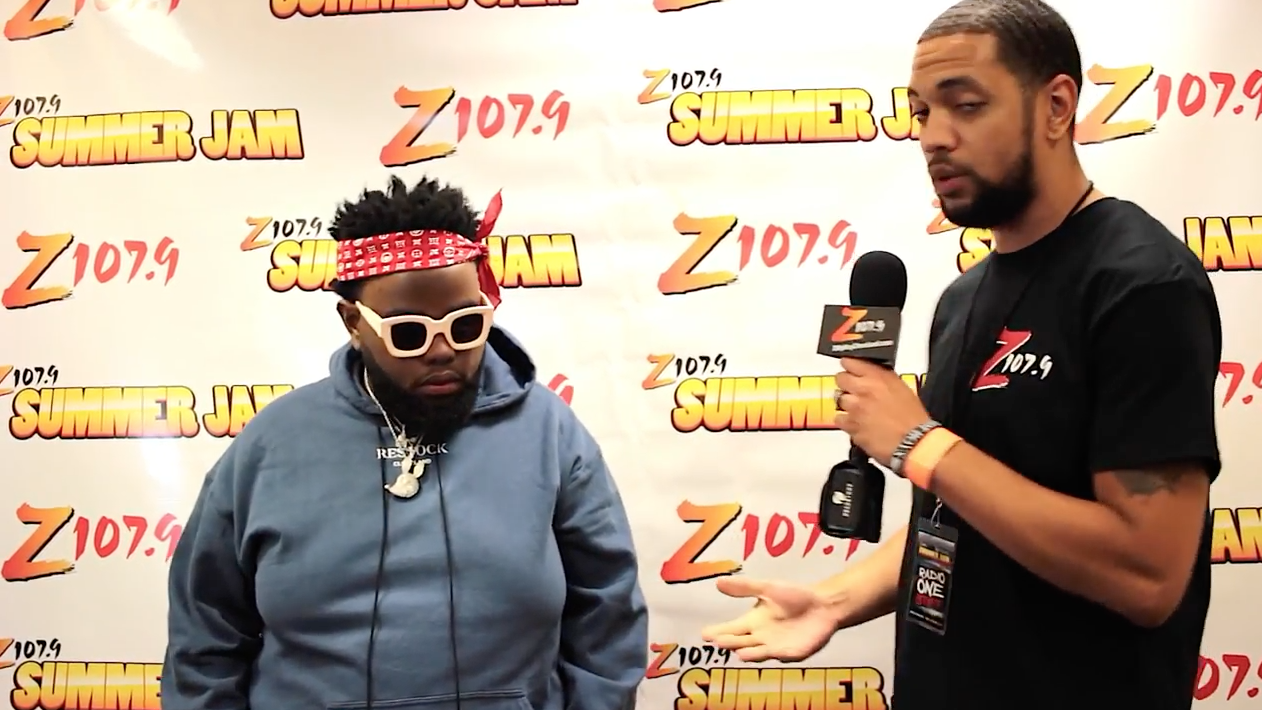 24hrs interview backstage z1079 summer jam 2017 with matty willz