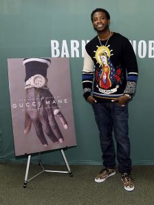 Gucci Mane Signs Copies Of His New Book 'The Autobiography Of Gucci Mane'