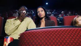 Couple Watching a Sad Movie