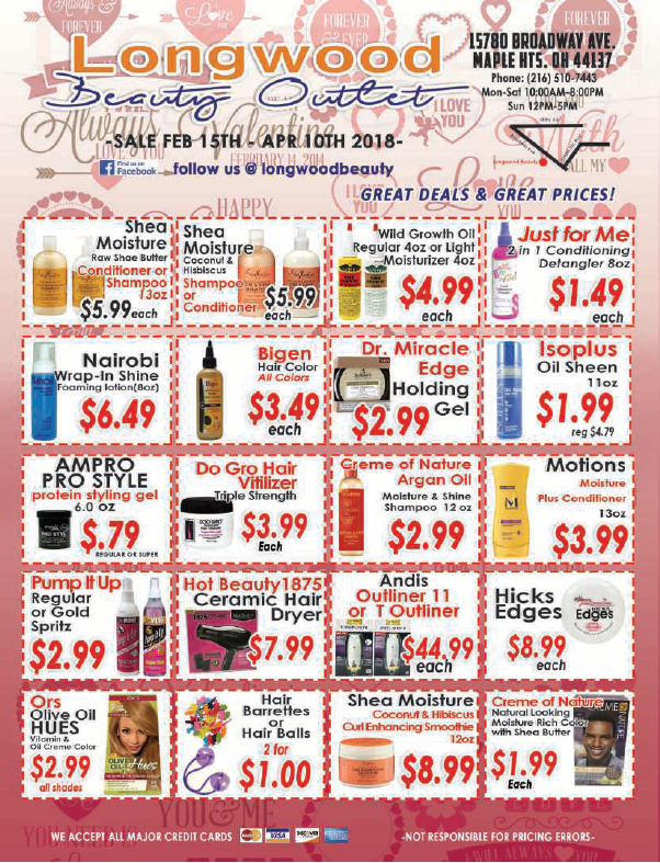 Longwood Beauty Sales Z 107.9