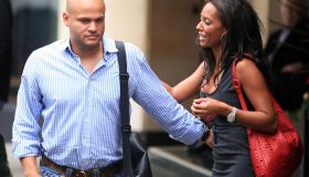 US ONLY MEL B AND STEPHEN BELAFONTE IN LONDON
