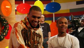 Chris Brown and Bow Wow Visit BET's 106 & Park - December 18, 2006
