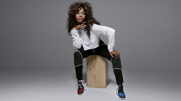 SZA in Jordan Brand Gear