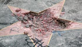 Donald Trump's Hollywood Walk Of Fame Star Gets Vandalized