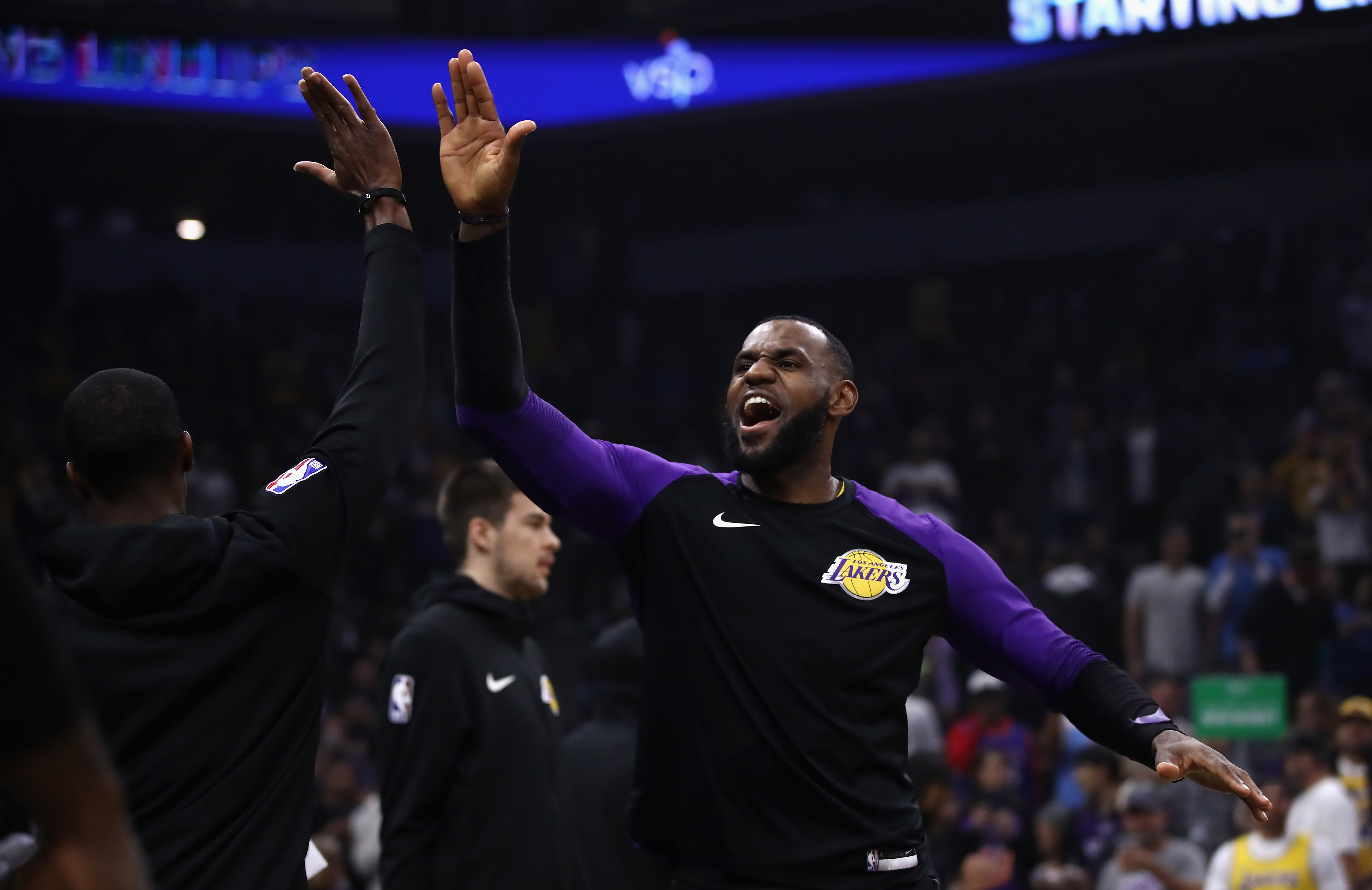 Los Angeles Lakers v Sacramento Kings