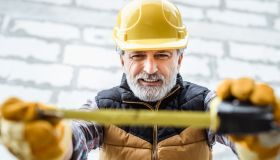 Construction site worker