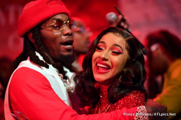 Migos Cardi B Birthday Bash ATL 2018