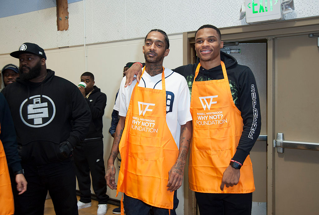 Russell Westbrook and Why Not? Foundation Host 5th Annual Thanksgiving Dinner