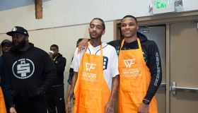 Russell Westbrook and Why Not? Foundation Host 5th Annual Thanksgiving Dinner