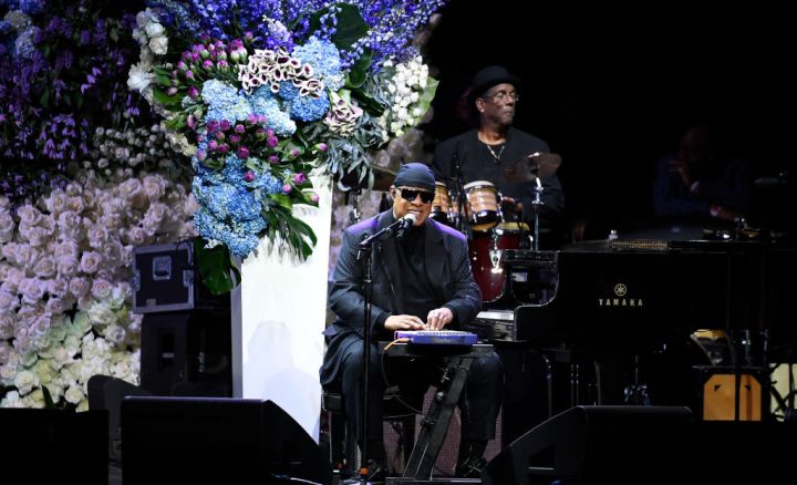 Stevie Wonder sings at Nipsey Hussle's Celebration Of Life - Inside