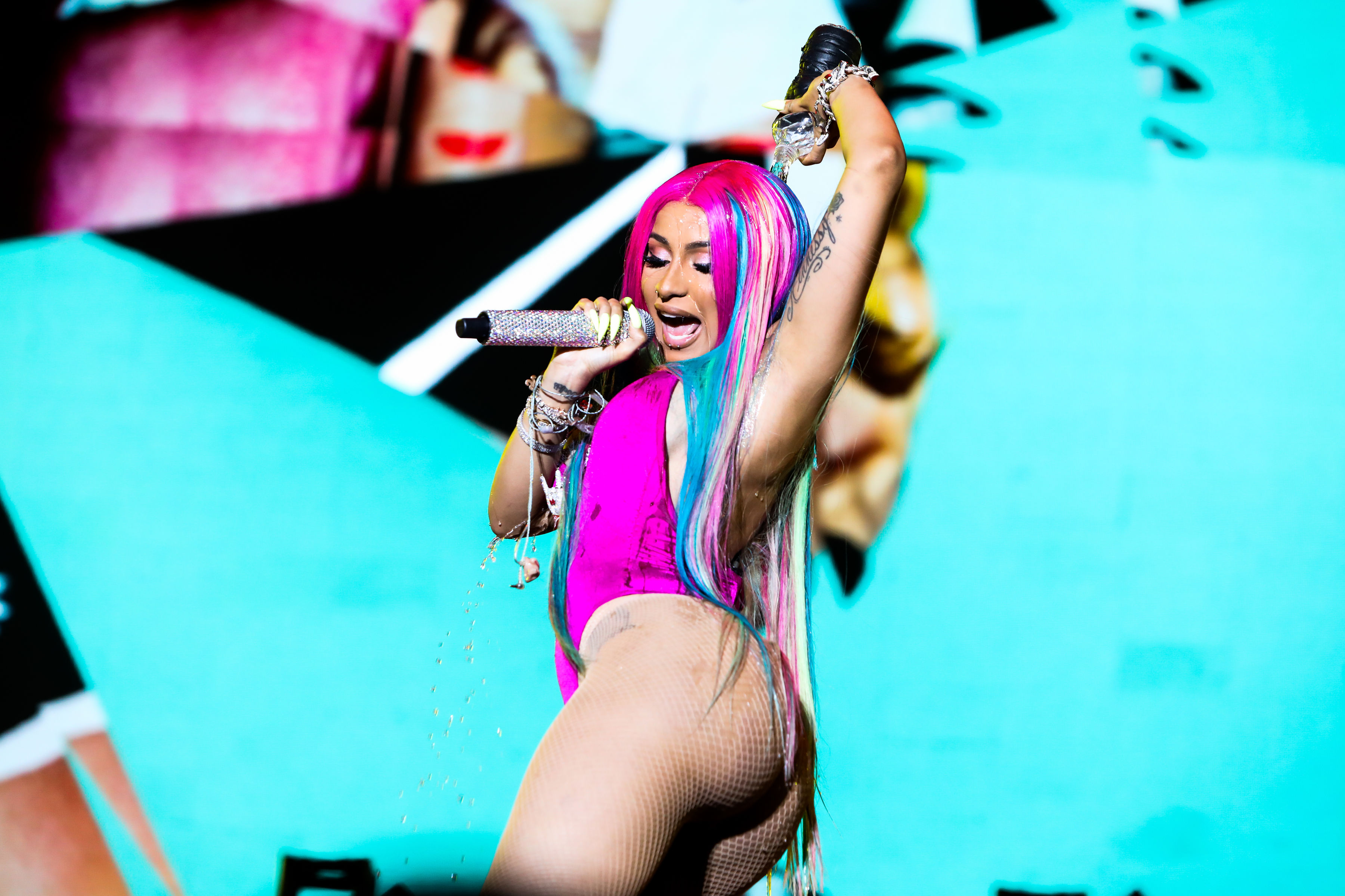 Cardi B at Rolling Loud Miami