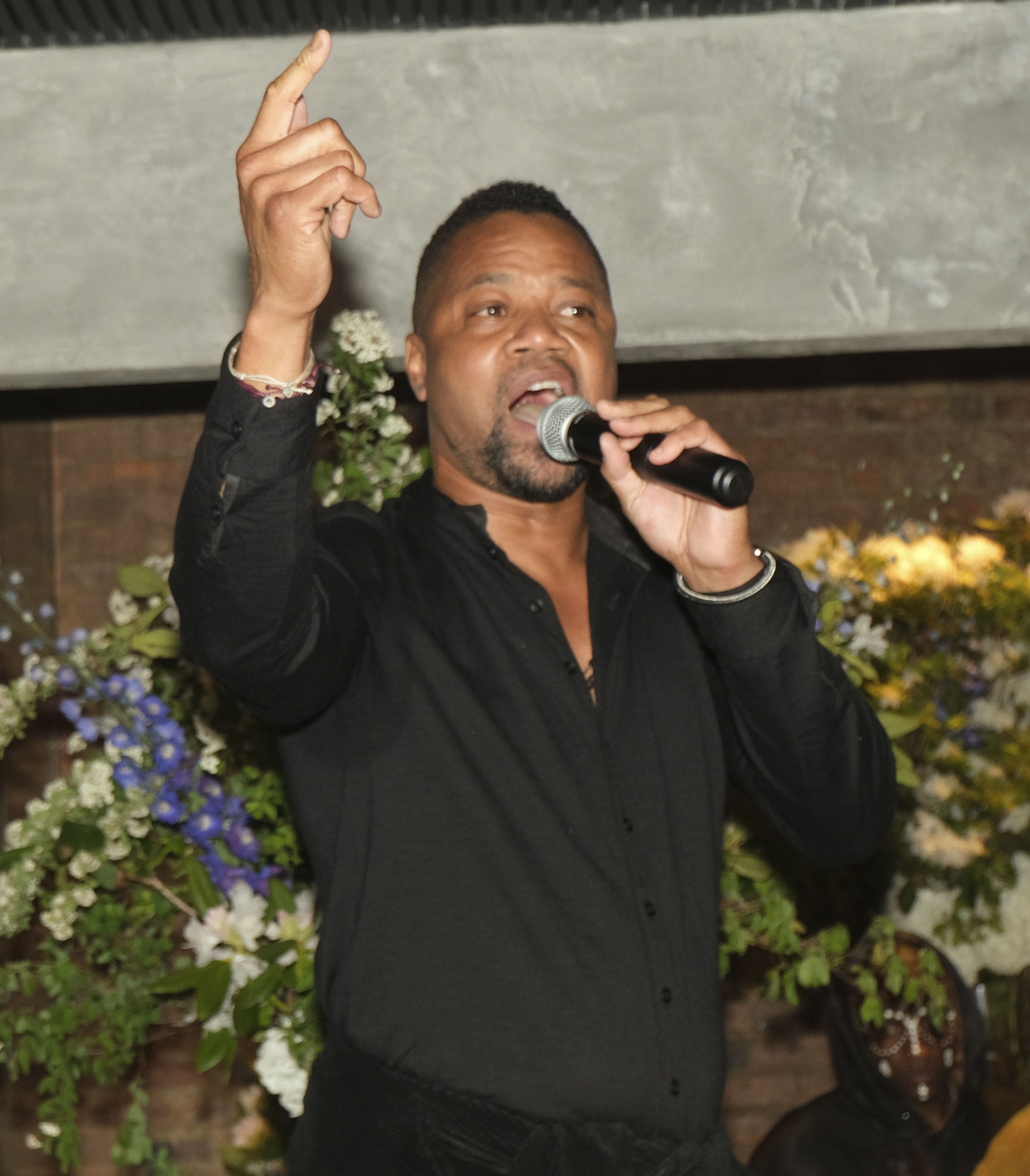 Cuba Gooding Jr. hosts the opening of Marbles Downtown NYC