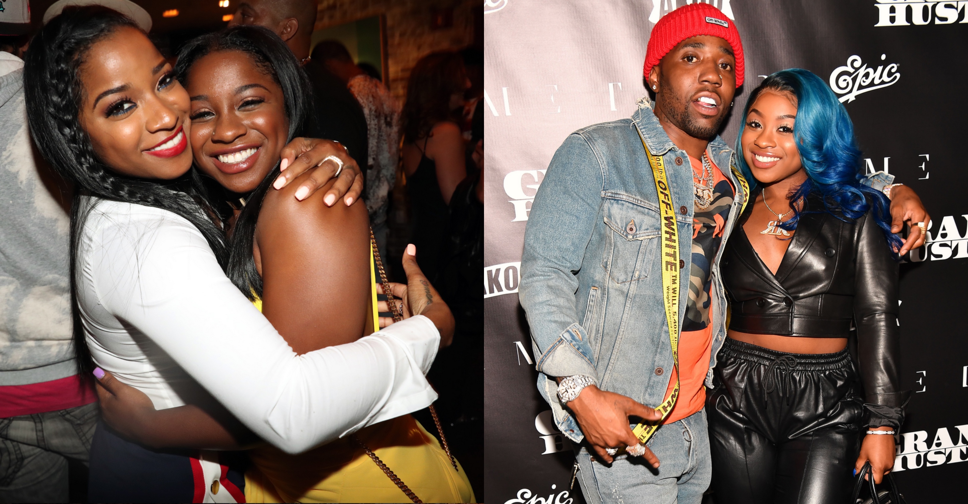 Toya Wright, Reginae Carter, YFN Lucci