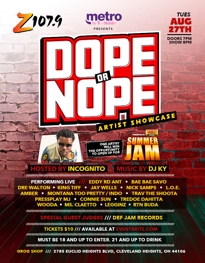 Dope or Nope Showcase Line Up