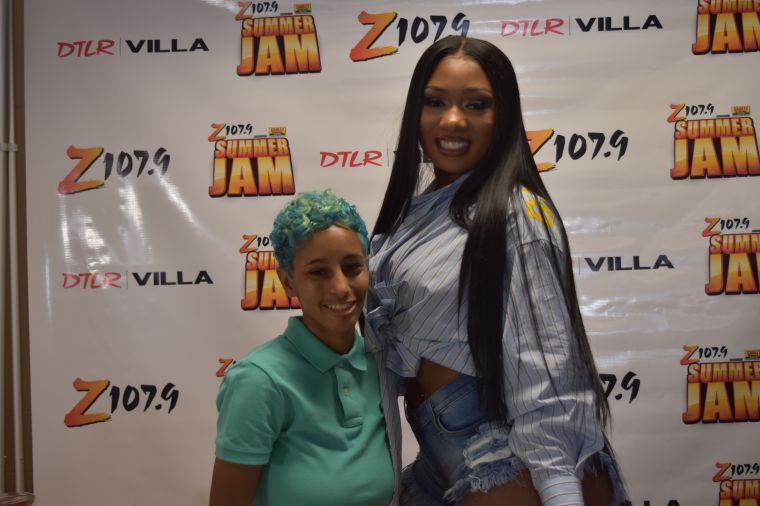 Z107.9 Summer Jam Megan the Stallion Meet and Greet