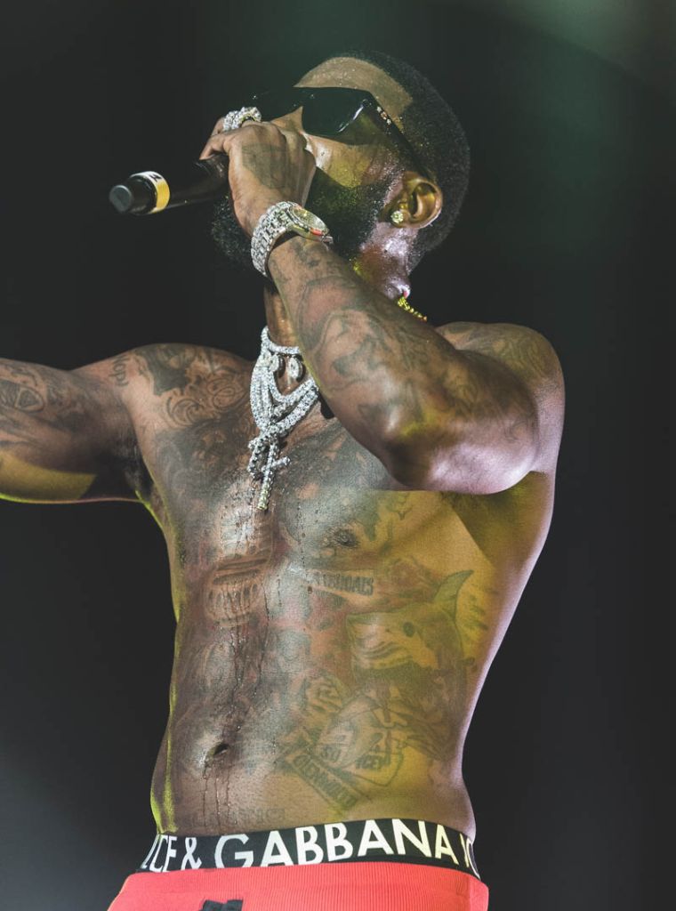 Gucci Mane hits the Z107.9 Summer Jam stage!
