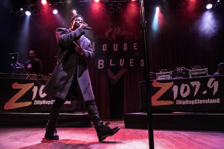 Rapper Casanova at Z107.9 White Out 2019!