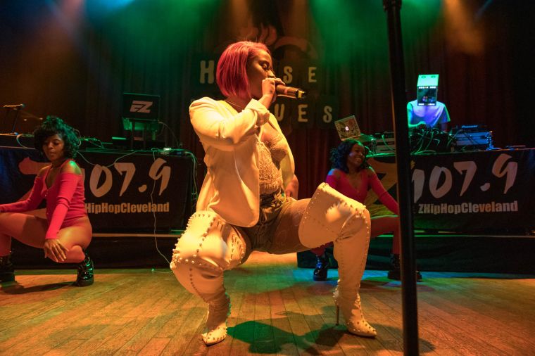 Ty'Bri at Z107.9 White Out 2019!