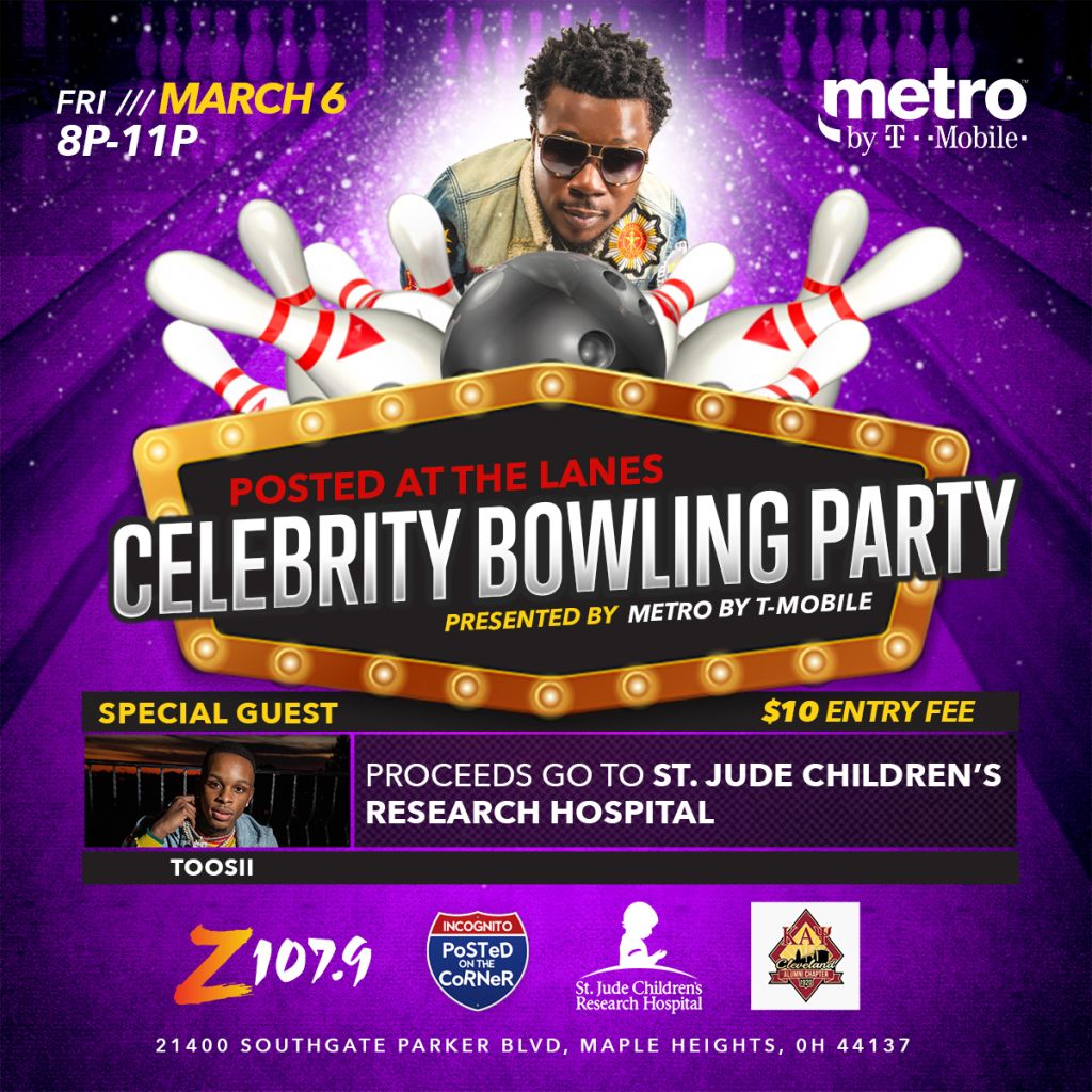 Metro by T-Mobile Posted at the Lanes Bowling Party