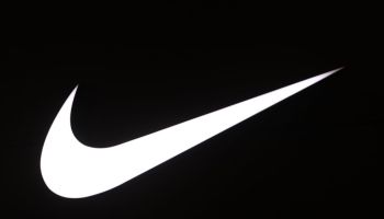 Logo of Nike is seen at Galeria Shopping and Entertainment...