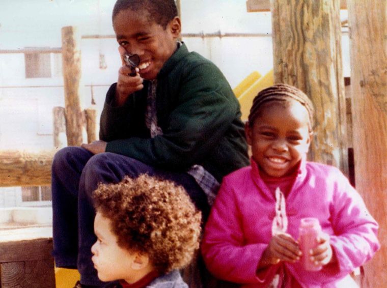 Tupac Shakur when he was a kid