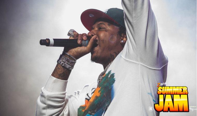 Moneybagg Yo at Z107.9 Summer Jam in Cleveland, Ohio