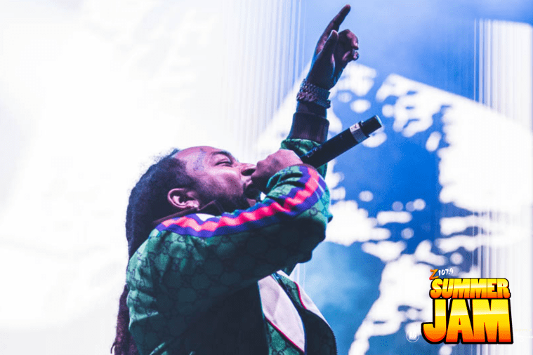 Icewear Vezzo at Z107.9 Summer Jam in Cleveland, Ohio