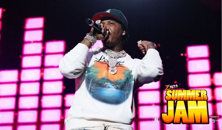 Moneybagg Yo at Z107.9 Summer Jam in Cleveland, Ohio